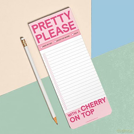 Knock Knock Pretty Please Make-a-List Pads - Knock Knock [KSIĄŻKA]