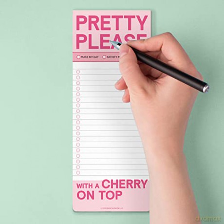 Knock Knock Pretty Please Make-a-List Pads - Knock Knock [KSIĄŻKA]