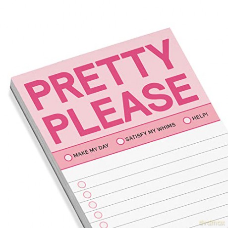 Knock Knock Pretty Please Make-a-List Pads - Knock Knock [KSIĄŻKA]