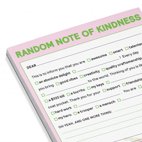 Knock Knock Random Note of Kindness Nifty Note - Knock Knock [KSIĄŻKA]