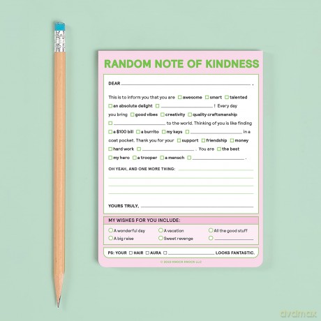 Knock Knock Random Note of Kindness Nifty Note - Knock Knock [KSIĄŻKA]