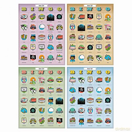 Knock Knock Roadtrip Bingo, 12 Reusable Cards for Road Trips - Knock Knock [KSIĄŻKA]
