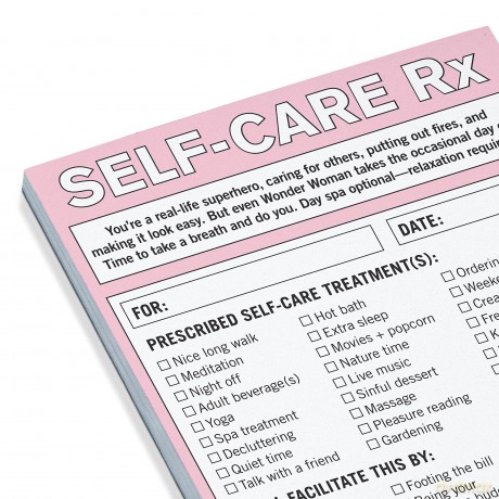 Knock Knock Self-Care Rx Nifty Note - Knock Knock [KSIĄŻKA]