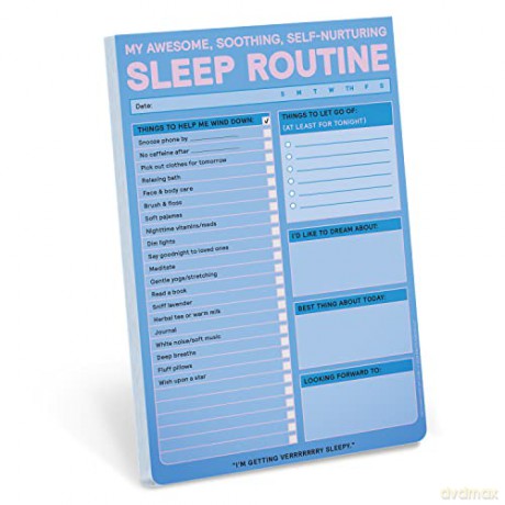 Knock Knock Sleep Routine Pad - Knock Knock [KSIĄŻKA]