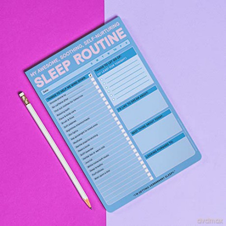 Knock Knock Sleep Routine Pad - Knock Knock [KSIĄŻKA]
