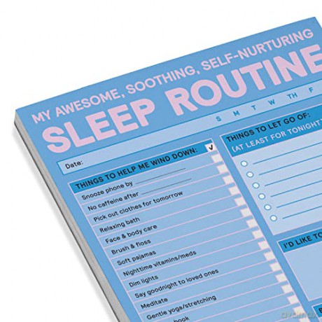 Knock Knock Sleep Routine Pad - Knock Knock [KSIĄŻKA]