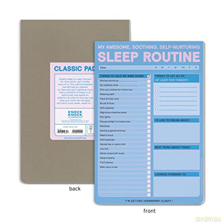 Knock Knock Sleep Routine Pad - Knock Knock [KSIĄŻKA]