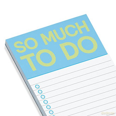 Knock Knock So Much to Do Make-a-List Pad - Knock Knock [KSIĄŻKA]