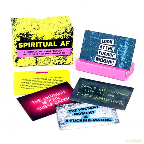 Knock Knock Spiritual AF Deck by Roxan McDonald - Roxan McDonald [KSIĄŻKA]