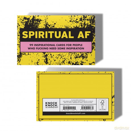 Knock Knock Spiritual AF Deck by Roxan McDonald - Roxan McDonald [KSIĄŻKA]