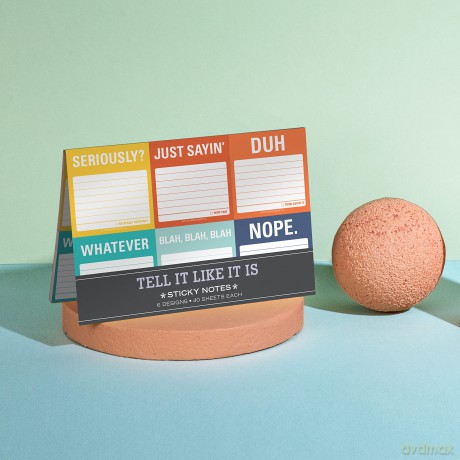 Knock Knock Tell It Like It Is Sticky Note Packet - Knock Knock [KSIĄŻKA]
