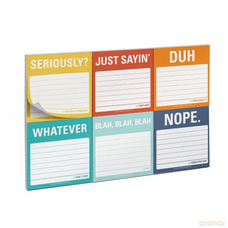 Knock Knock Tell It Like It Is Sticky Note Packet - Knock Knock [KSIĄŻKA]
