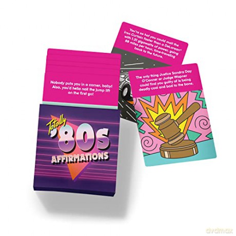 Knock Knock Totally 80s Affirmations Card Deck - Knock Knock [KSIĄŻKA]