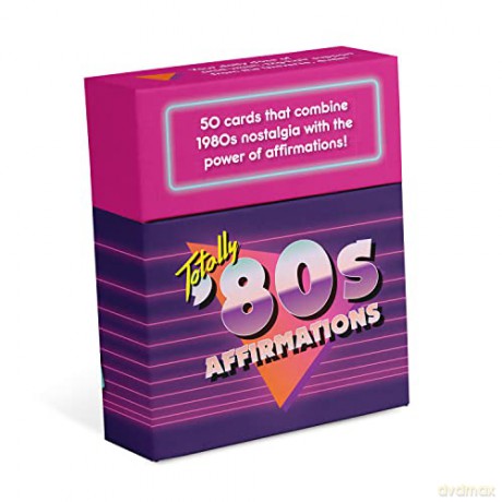 Knock Knock Totally 80s Affirmations Card Deck - Knock Knock [KSIĄŻKA]
