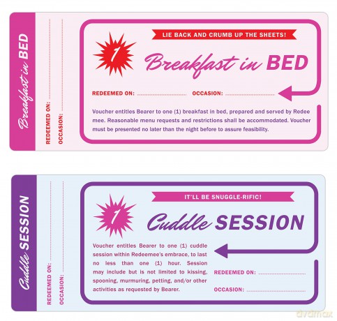 Knock Knock Vouchers for Lovers: It's the Gift That Gives 20 Times! - Knock Knock [KSIĄŻKA]