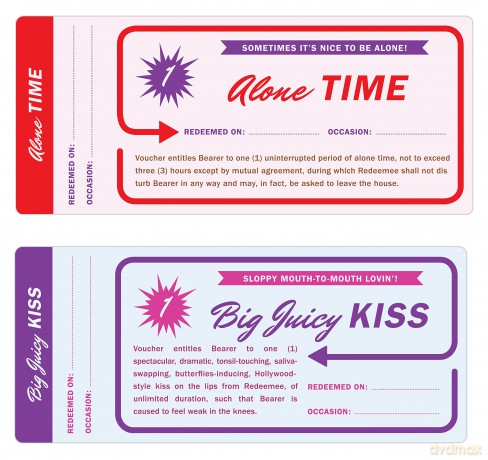 Knock Knock Vouchers for Lovers: It's the Gift That Gives 20 Times! - Knock Knock [KSIĄŻKA]
