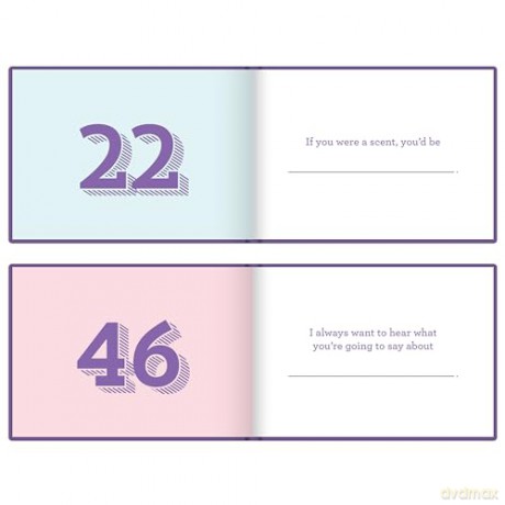 Knock Knock What I Love about Mom Fill in the Love Book Fill-in-the-Blank Gift Journal, 4.5 x 3.25-inches - Knock Knock [KSIĄŻKA]