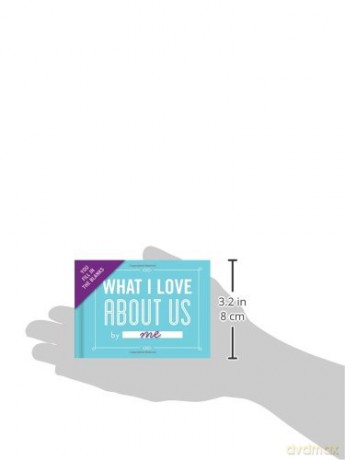 Knock Knock What I Love about Us Fill in the Love Book Fill-in-the-Blank Gift Journal, 4.5 x 3.25-inches: Fill-in-the-blank Journal - Knock Knock [KSIĄŻKA]