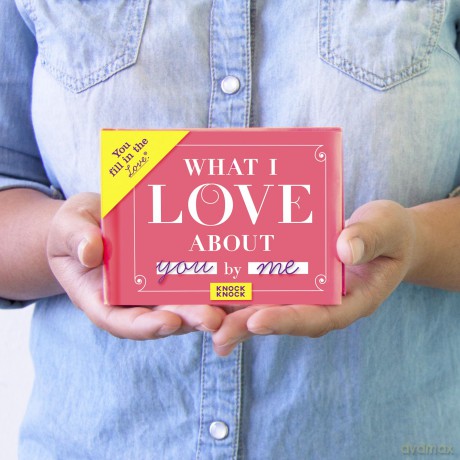 Knock Knock What I Love about You Fill in the Love Journal - Knock Knock [KSIĄŻKA]