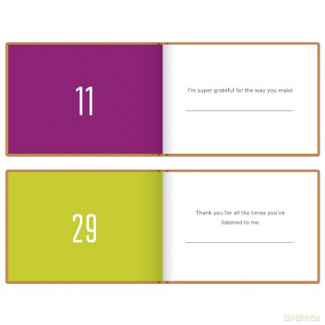 Knock Knock Why I'm Grateful for You Fill in the Love Book Fill-in-the-Blank Gift Journal, 4.5 x 3.25-inches - Knock Knock [KSIĄŻKA]