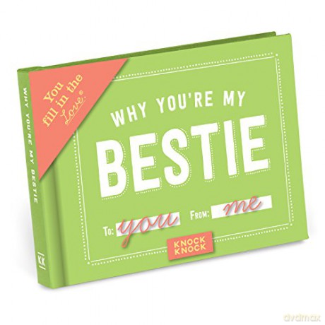 Knock Knock Why You're My Bestie Fill in the Love Journal (50072) - Knock Knock [KSIĄŻKA]