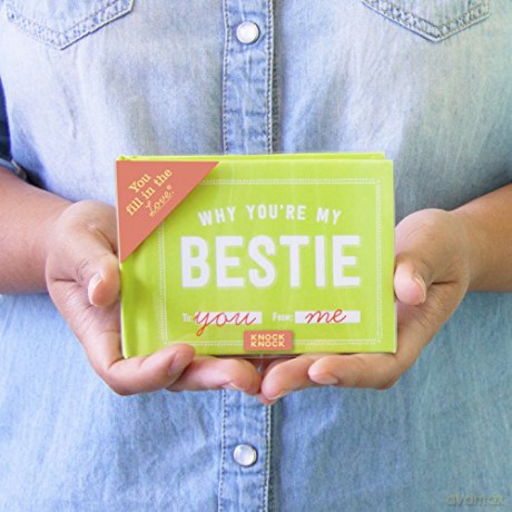 Knock Knock Why You're My Bestie Fill in the Love Journal (50072) - Knock Knock [KSIĄŻKA]