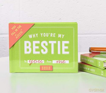 Knock Knock Why You're My Bestie Fill in the Love Journal (50072) - Knock Knock [KSIĄŻKA]
