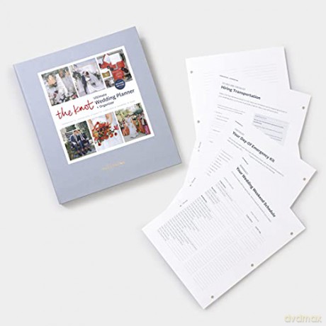 Knot Ultimate Wedding Planner and Organizer,The: Worksheets, Checklists, Inspiration, Calendars, and Pockets (Revised and Updated) - Editors of The Knot [KSIĄŻKA]