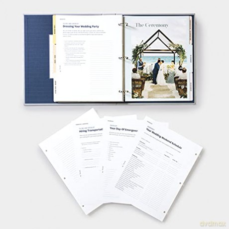 Knot Ultimate Wedding Planner and Organizer,The: Worksheets, Checklists, Inspiration, Calendars, and Pockets (Revised and Updated) - Editors of The Knot [KSIĄŻKA]