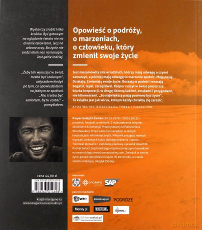 Sprzedaj Lodówkę I Jedź Dookoła Świata - Kacper Godycki-Ćwirko (dodruk 2014)  [KSIĄŻKA]