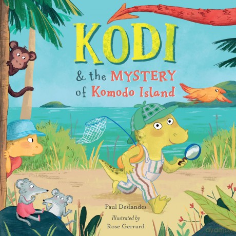 Kodi and the mystery of Komodo Island - Paul Deslandes [KSIĄŻKA]