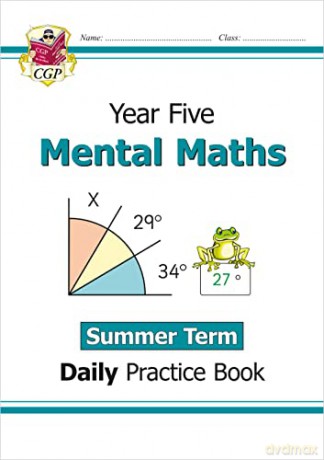 KS2 Mental Maths Year 5 Daily Practice Book: Summer Term (CGP Year 5 Daily Workbooks) - CGP Books [KSIĄŻKA]