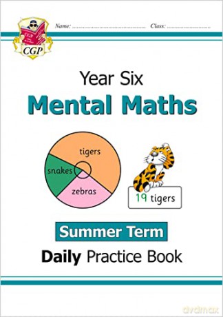 KS2 Mental Maths Year 6 Daily Practice Book: Summer Term (CGP Year 6 Daily Workbooks) - CGP Books [KSIĄŻKA]