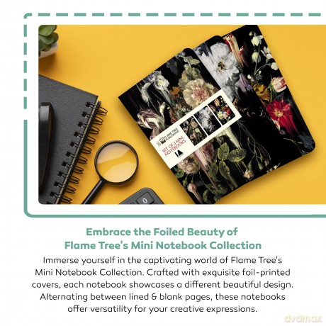 L.S. Lowry Set of 3 Mini Notebooks (Mini Notebook Collections) - Flame Tree Studio [KSIĄŻKA]