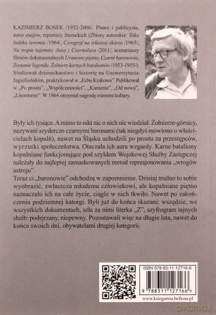 Tajemnice Czarnych Baronów - Kazimierz Bosek [KSIĄŻKA]