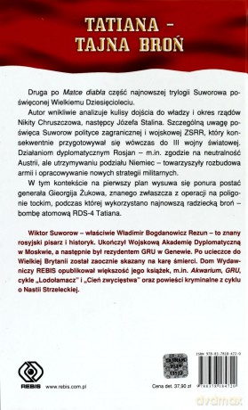 Tatiana Tajna Broń Tw - Wiktor Suworow [KSIĄŻKA]