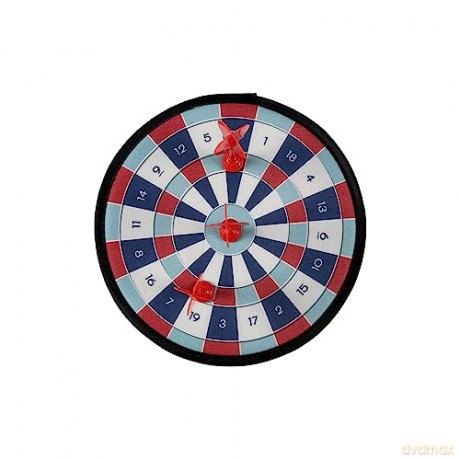 Lagoon 6457 Hook and Loop Darts, Red and Black, One Size [KSIĄŻKA]