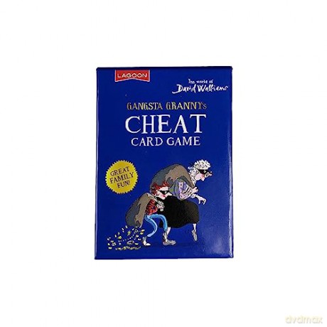 Lagoon Group David Walliams Gangsta Granny's Cheat Card Game,Blue [KSIĄŻKA]