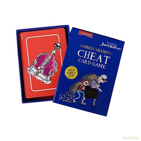 Lagoon Group David Walliams Gangsta Granny's Cheat Card Game,Blue [KSIĄŻKA]
