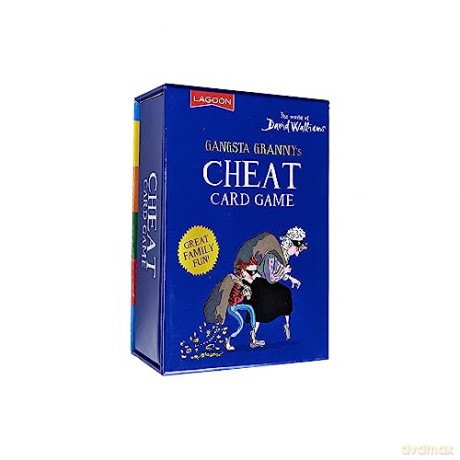 Lagoon Group David Walliams Gangsta Granny's Cheat Card Game,Blue [KSIĄŻKA]