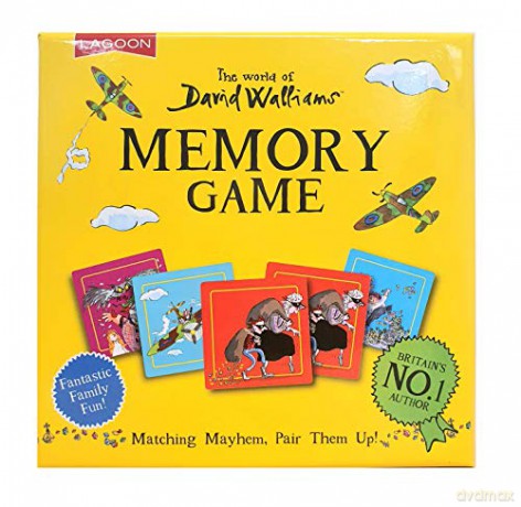 Lagoon Group David Walliams Memory Game,Yellow [KSIĄŻKA]