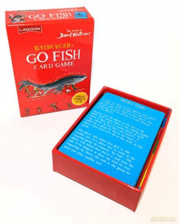 Lagoon Group David Walliams Ratburger's Go Fish Card Game,Red [KSIĄŻKA]