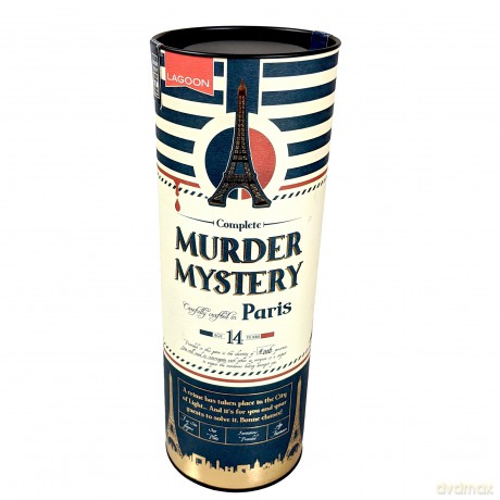 Lagoon L1145 Murder Paris Mystery Game [KSIĄŻKA]