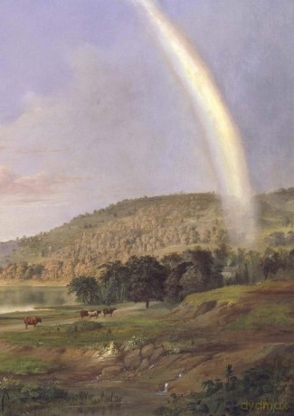 Landscape with Rainbow Notebook - Robert S. Duncanson [KSIĄŻKA]