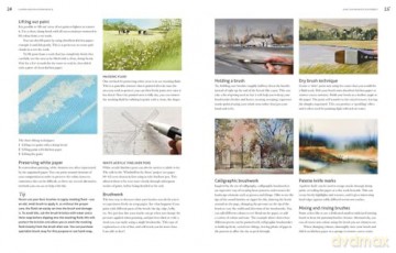 Landscapes in Watercolour: Techniques and Tutorials for the Complete Beginner (Art Techniques) - Lois Davidson [KSIĄŻKA]