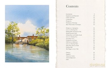 Landscapes in Watercolour: Techniques and Tutorials for the Complete Beginner (Art Techniques) - Lois Davidson [KSIĄŻKA]