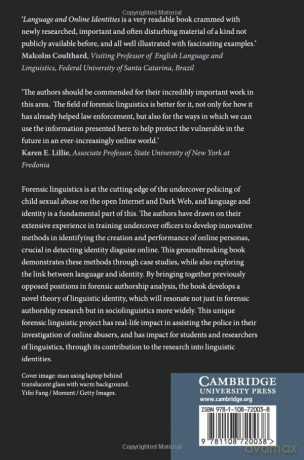 Language and Online Identities: The Undercover Policing of Internet Sexual Crime - Tim Grant [KSIĄŻKA]