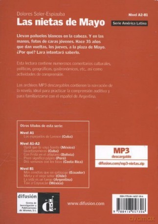 Las nietas de Mayo (Argentina): MP3 audio download - Lecturas serie America Latina (A2-B1) (América Latina) - Dolores Soler-Espiauba [KSIĄŻKA]