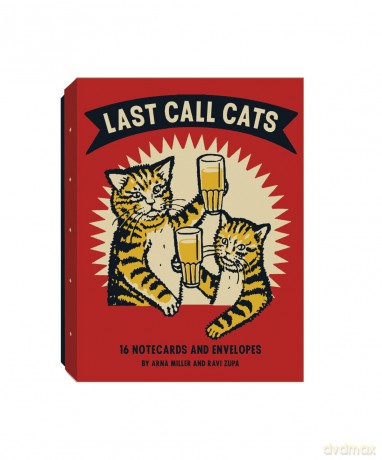 Last Call Cats Notecards - Arna Miller [KSIĄŻKA]
