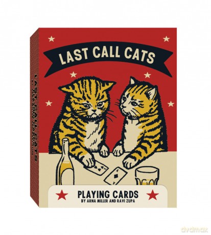 Last Call Cats Playing Cards - Arna Miller [KSIĄŻKA]